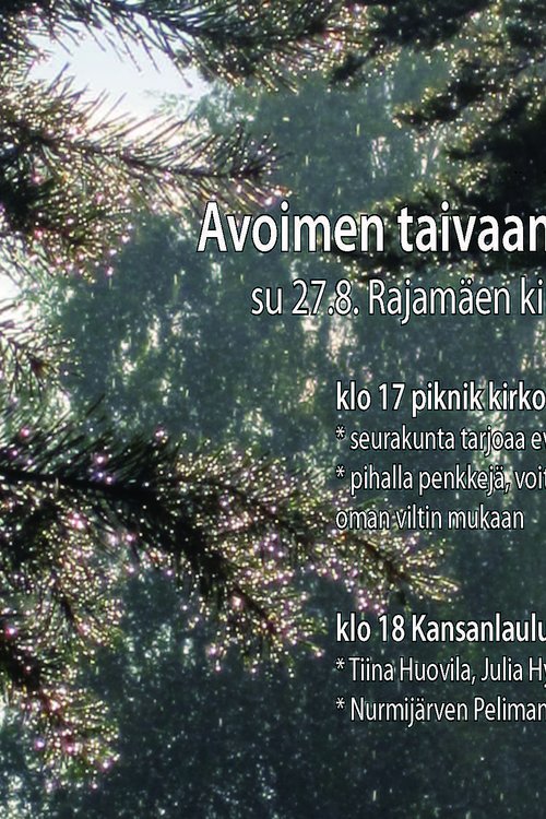 Ulkoilmamessu Rajamäen kirkon piha Ulkoilmamessu Rajamäen kirkon piha