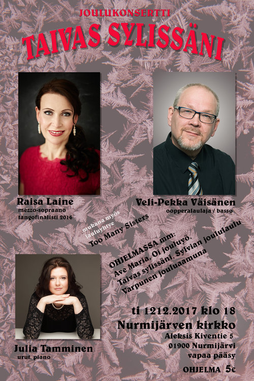 Taivas sylissäni -joulukonsertti Taivas sylissäni -joulukonsertti