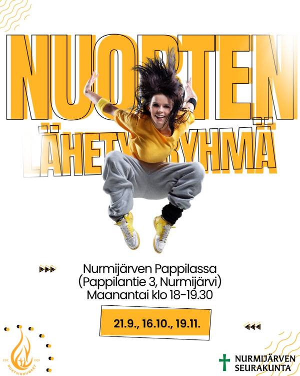 Tule mukaan nuorten lähetysryhmään!