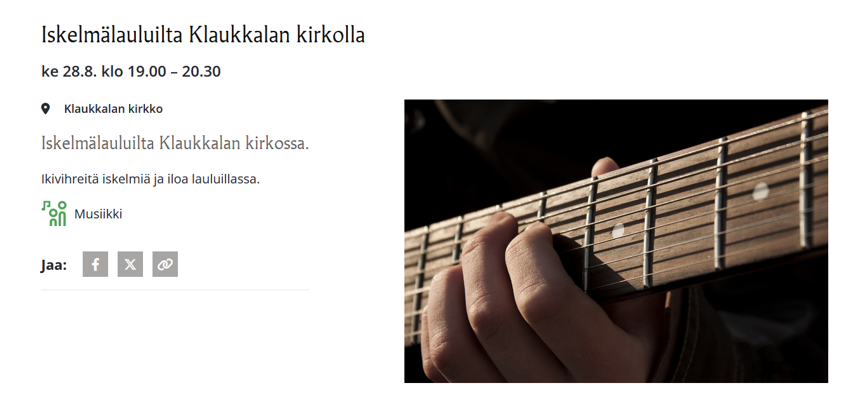 Iskelmälauluilta Troppo
