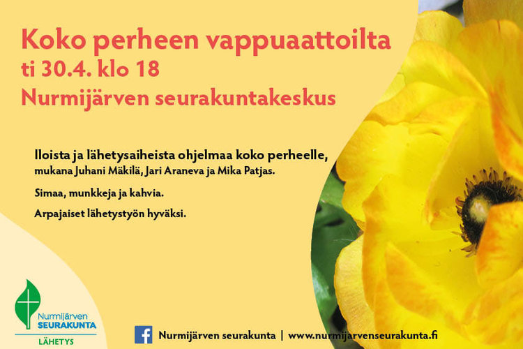 Koko Perheen Vapunaattoilta Koko Perheen Vapunaattoilta