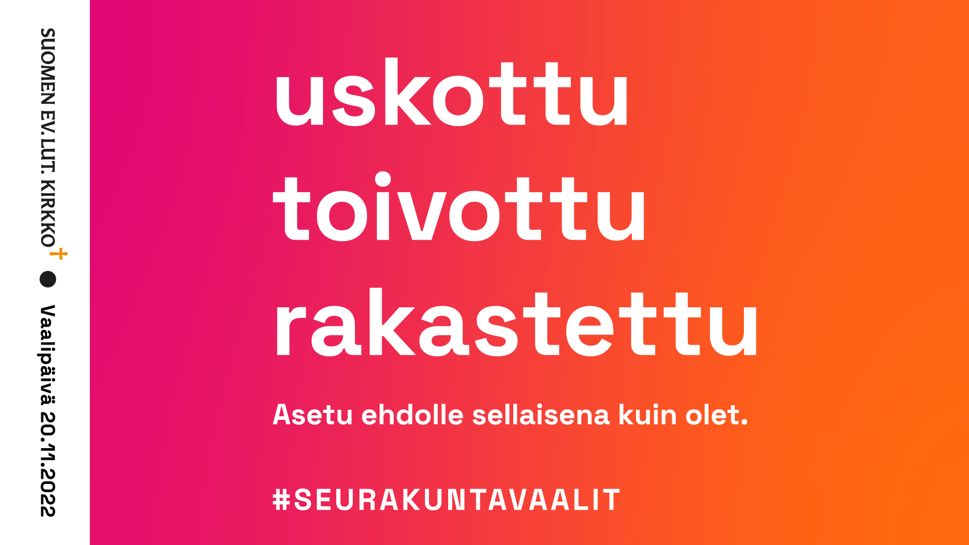 Seurakuntavaalien tunnus: