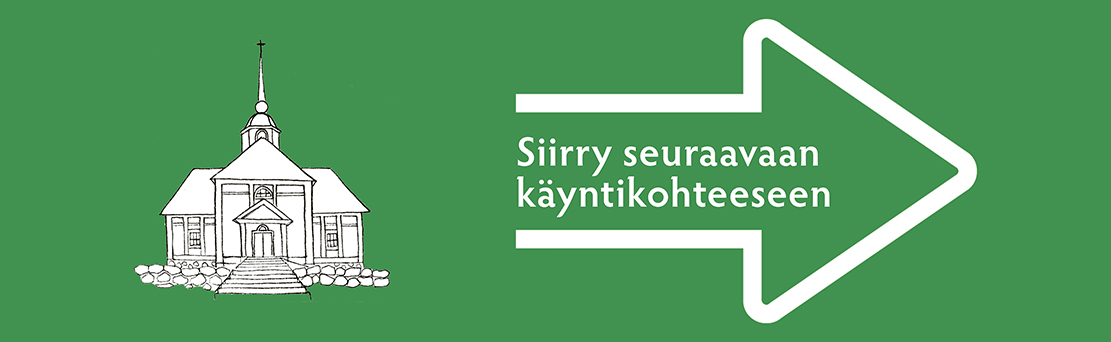 Nuoli, jossa teksti: "Siirry seuraavaan käyntikohteeseen".